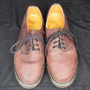 Vintage Dr. Martens Oxford Brown Leather Shoes