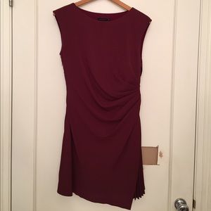 Sleeveless Cocktail Dress with Layered Skirt