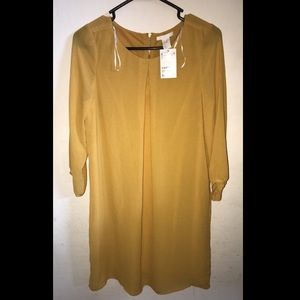 H&M YELLOW DRESS