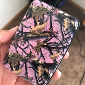 A small pocket card holder wallet