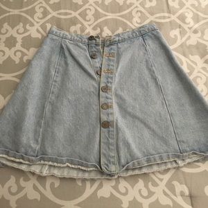 Brandy Melville Jean skirt