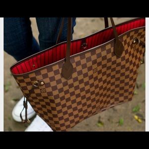 Checkered Brown Bag