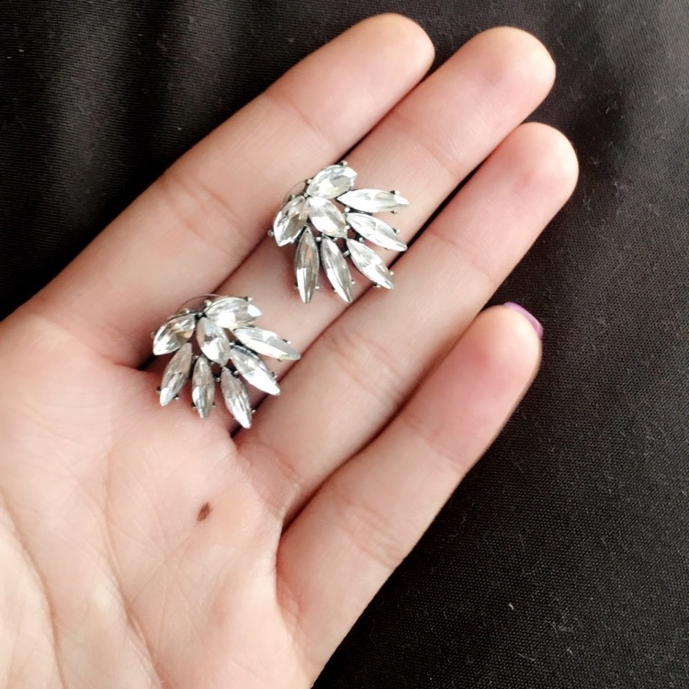 Silver Statement Earrings