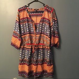 BeBop Printed Romper From Tjmaxx
