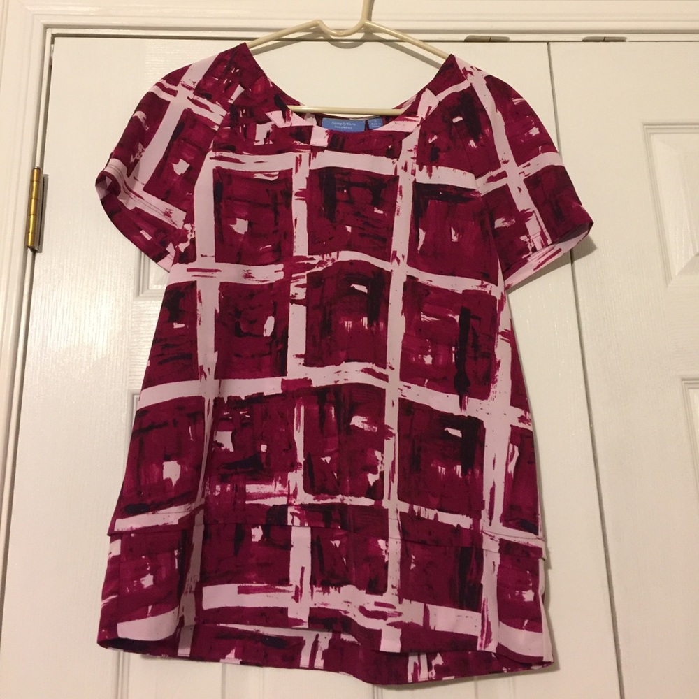 Simply Vera Vera Wang Satin Top