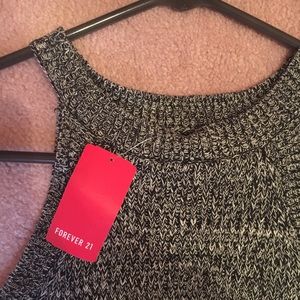 Forever 21 High Neck Crop Top