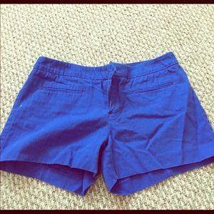 Royal Blue Twill Shorts