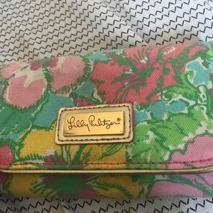 Lily Pulitzer phone case wallet