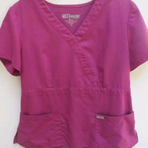 Womens xl greys anatomy scrub top