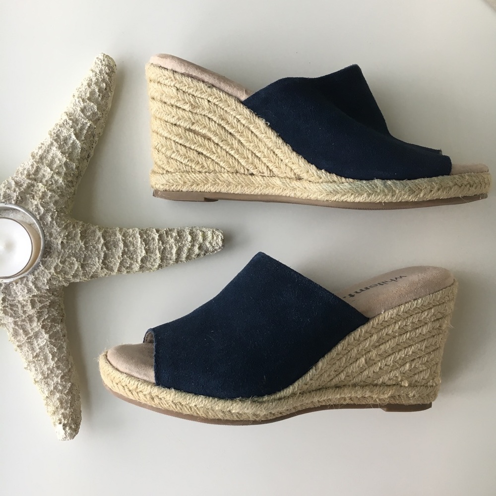 Navy & Natural Summer Sandals