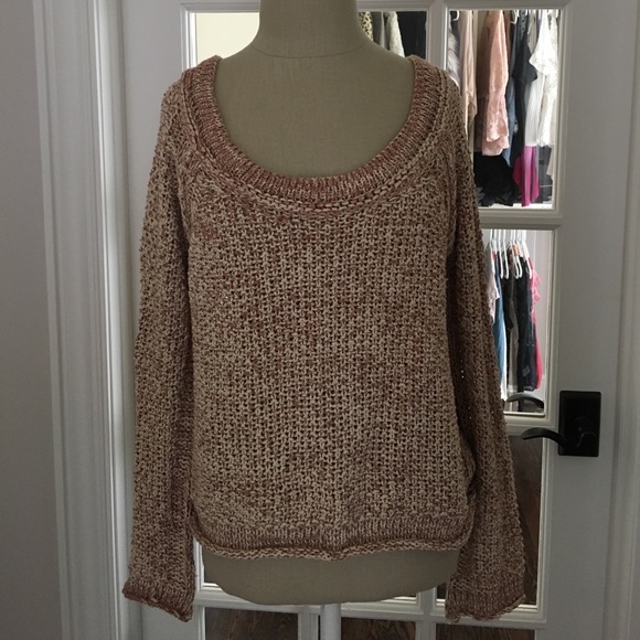 Free People pink sweater - Picture 1 of 3