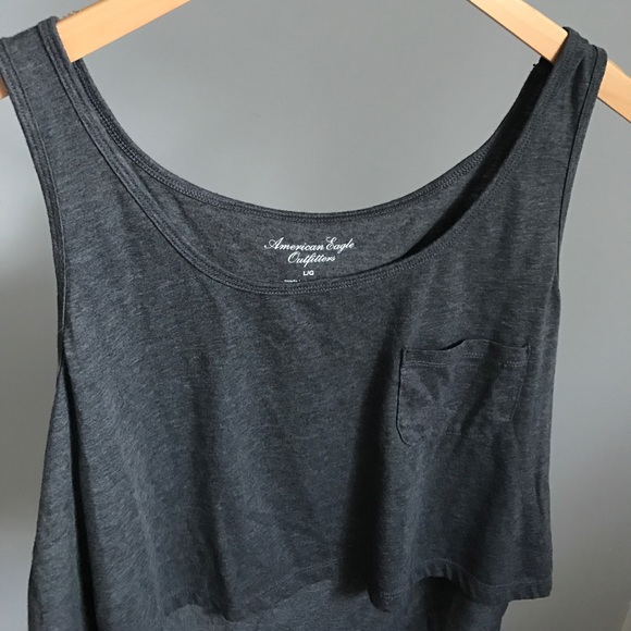 American Eagle cropped tank top - Picture 1 of 3