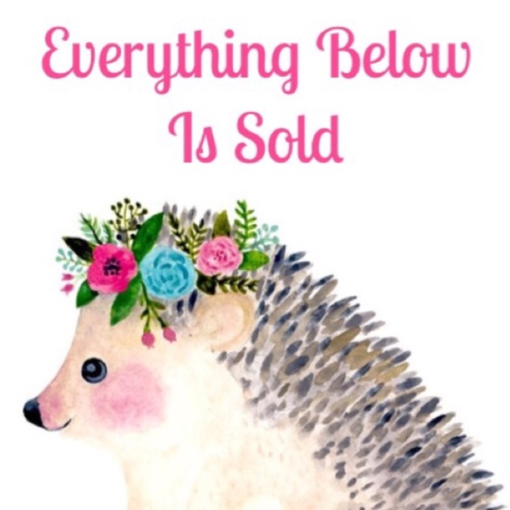 Everything below is sold .