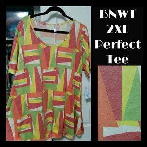 BNWT LuLaRoe 2XL Perfect Tee CROSS POSTED