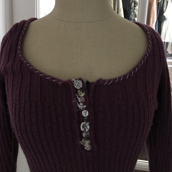 Free People purple sweater - Picture 2 of 2