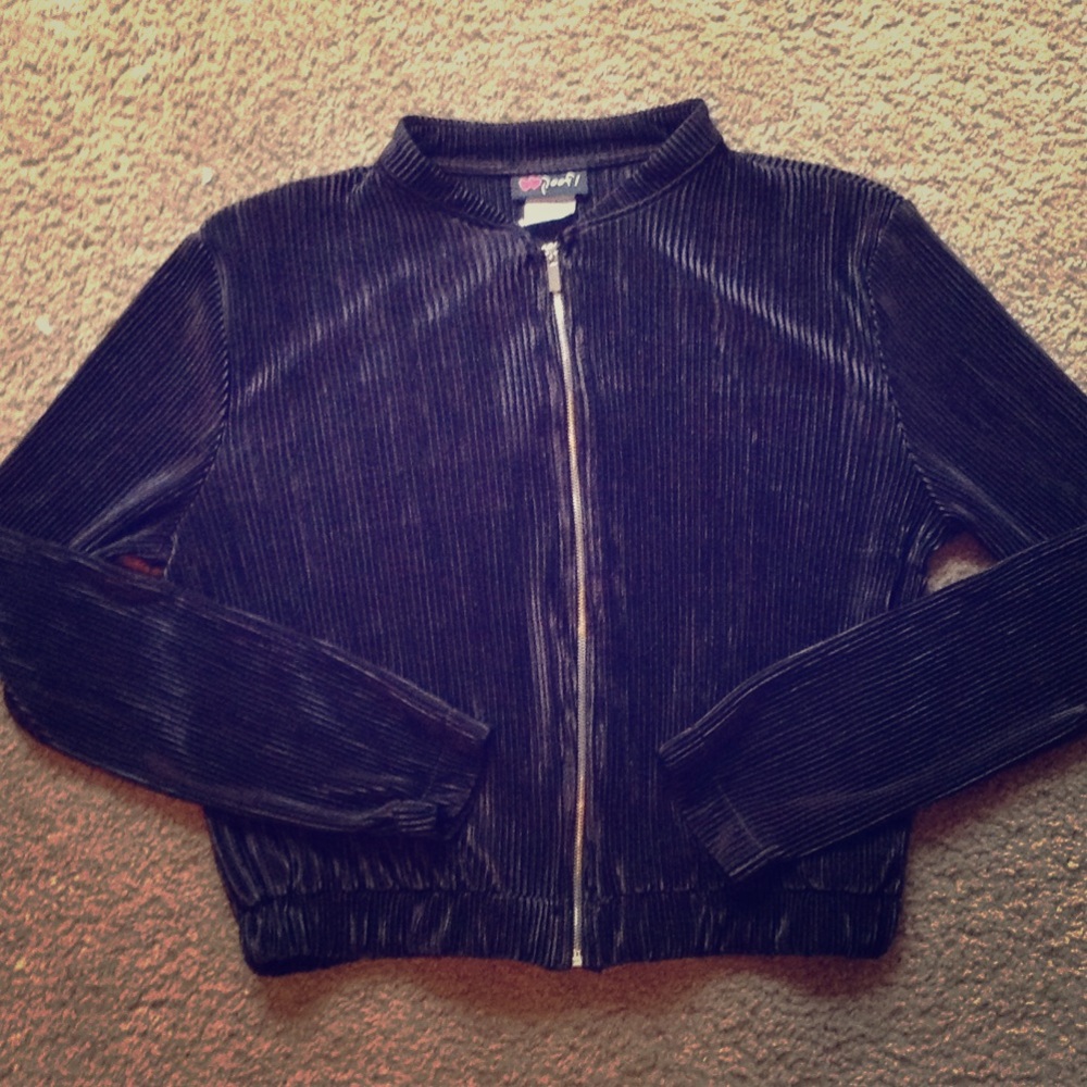 Black Zip-up Jacket