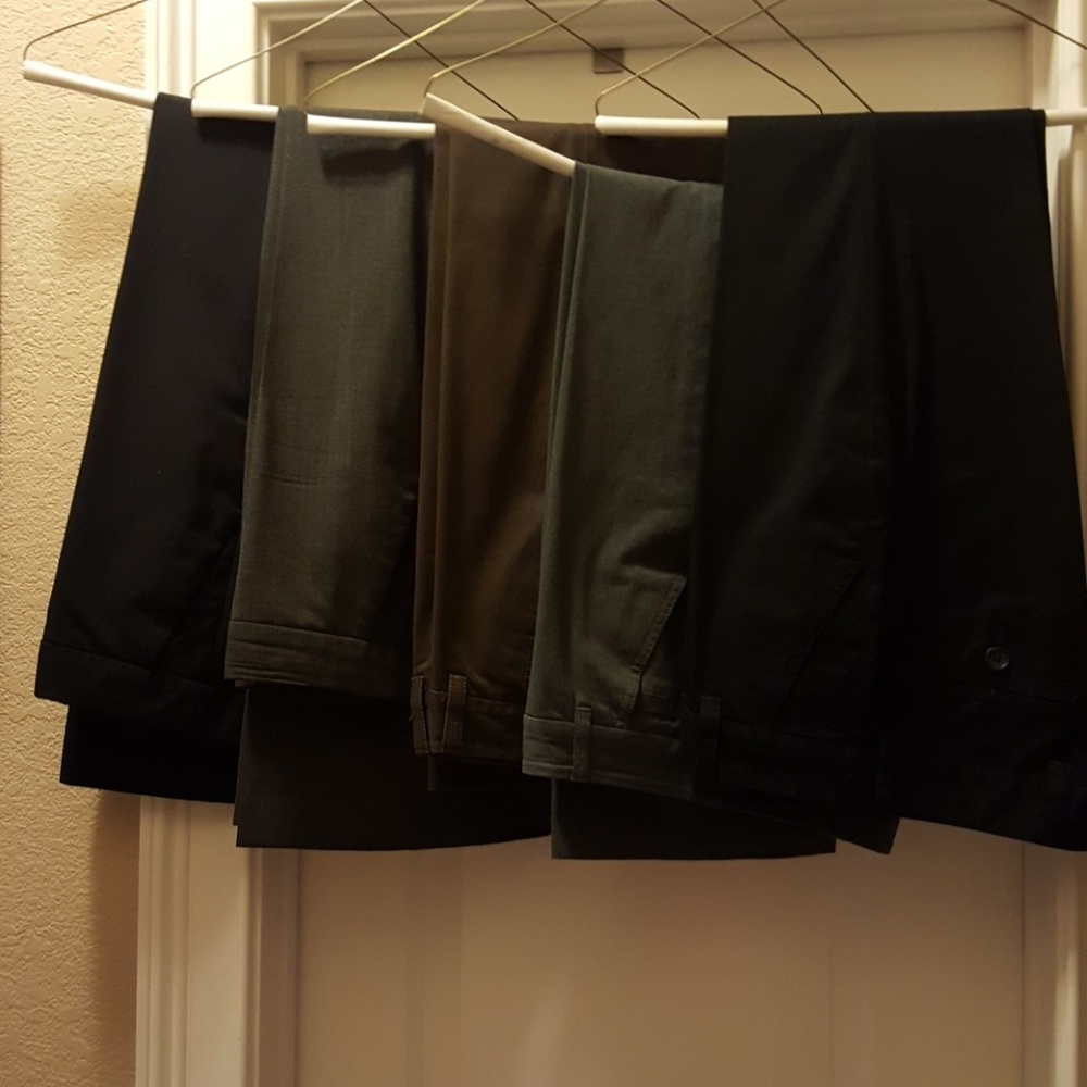 Banana Republic set of 5 Martin Fit dress pants