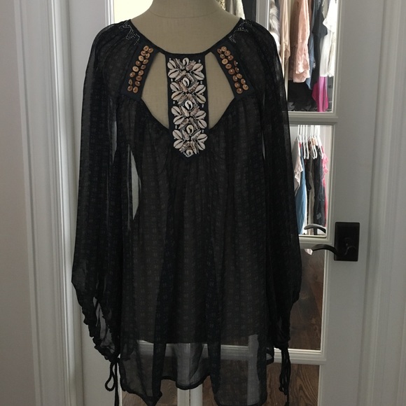 Free People Shell Printed Tunic - Picture 2 of 4
