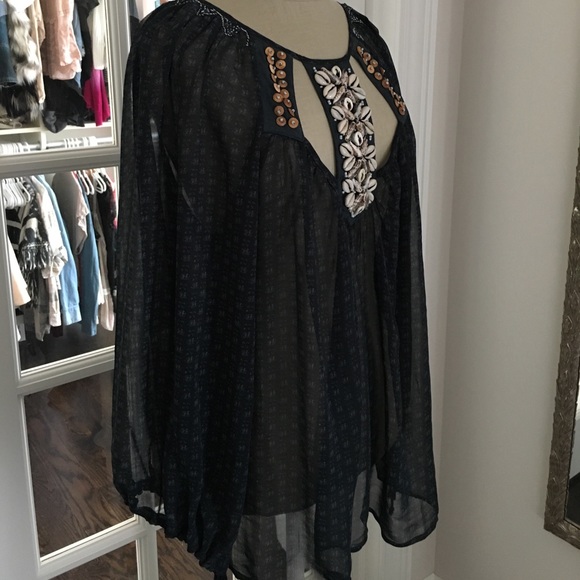 Free People Shell Printed Tunic - Picture 4 of 4