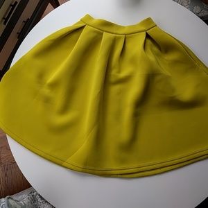 Lucy Paris Flowy Yellow Shirt Size XS