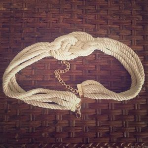 Vinyard Vines "Love Knot" women's rope belt