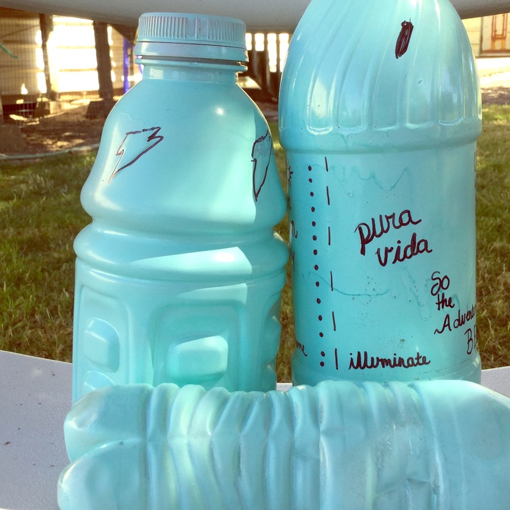 These are cute diy bottles that are drinkable