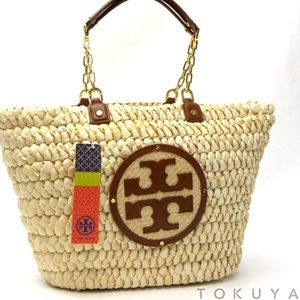 Tory Burch "Audrey" Straw Tote bag