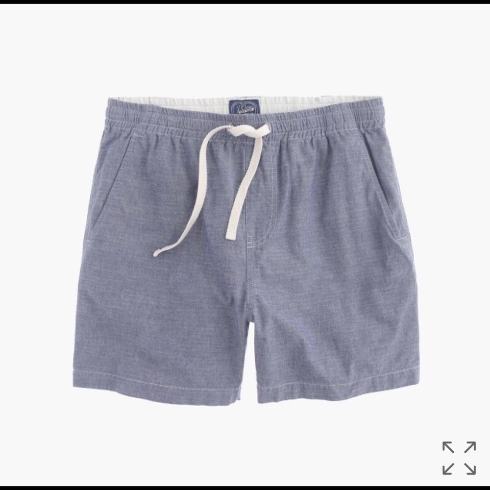 J. Crew Dock Shorts in Chambray