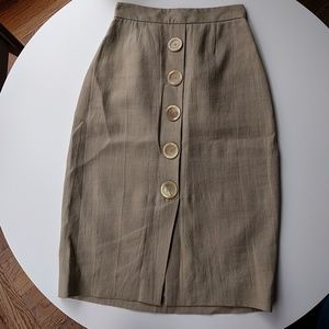 Elie Tahari Beige Skirt Size 2