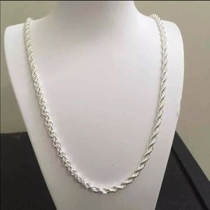 Sterling Silver .925 2mm Rope Chain