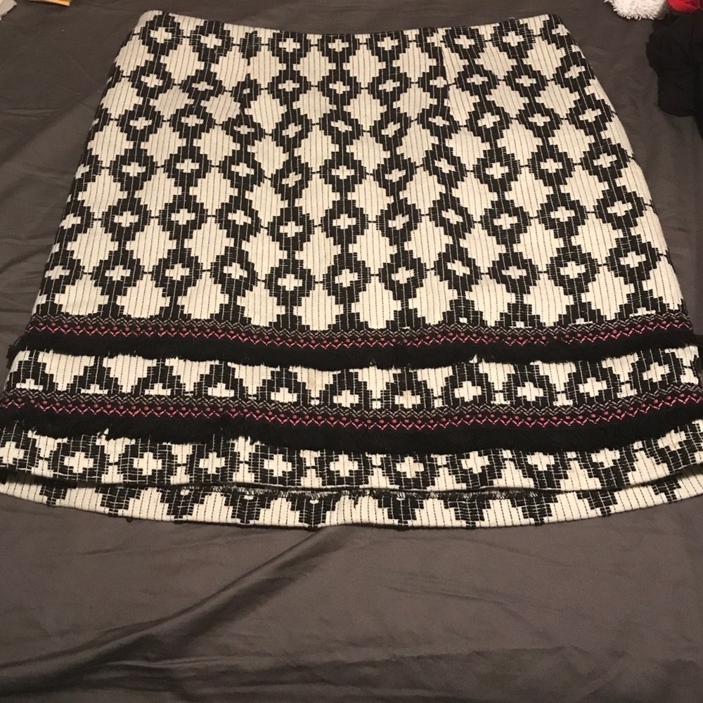 Patterned Dress Skirt