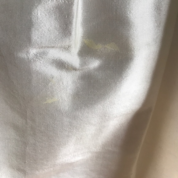 Beaded Off White Formal Dress - Picture 4 of 4