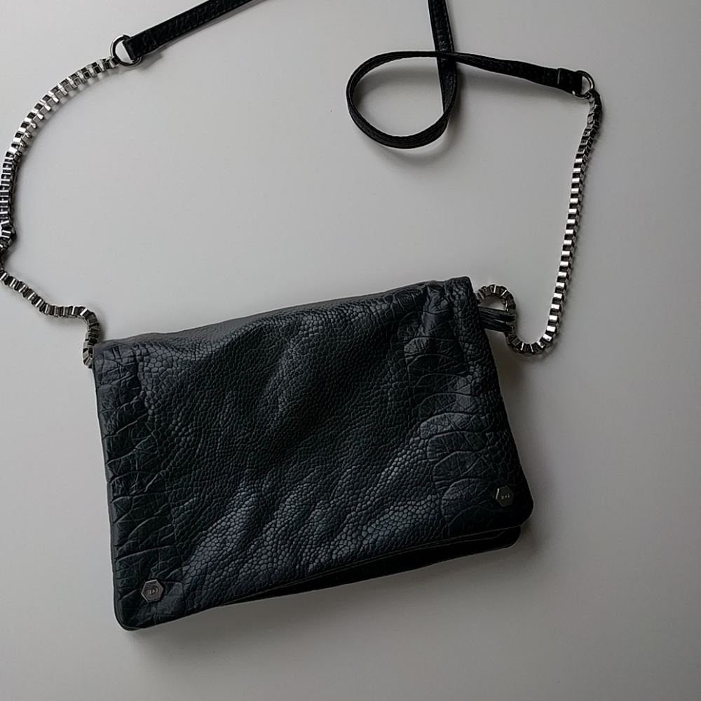 R&J Black Wraparound Purse