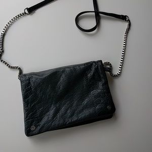 R&J Black Wraparound Purse