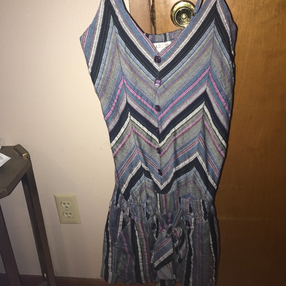 Striped Billabong romper