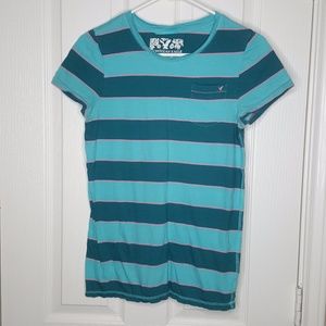 American Eagle Striped Tee