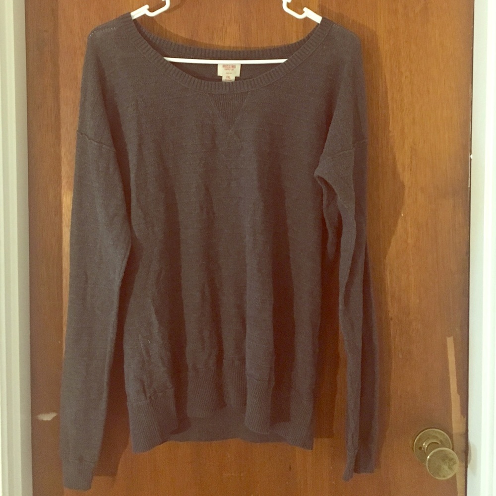 Sweater I got handed down to me wore it once.