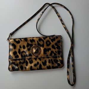 Kate Spade Mini Leopard Print Crossbody Purse