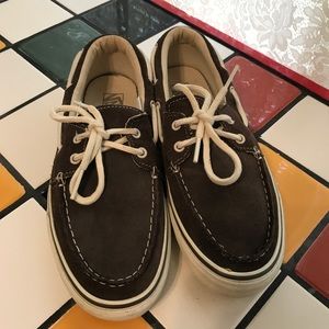 Men's Vans Brown Lace Up Shoes