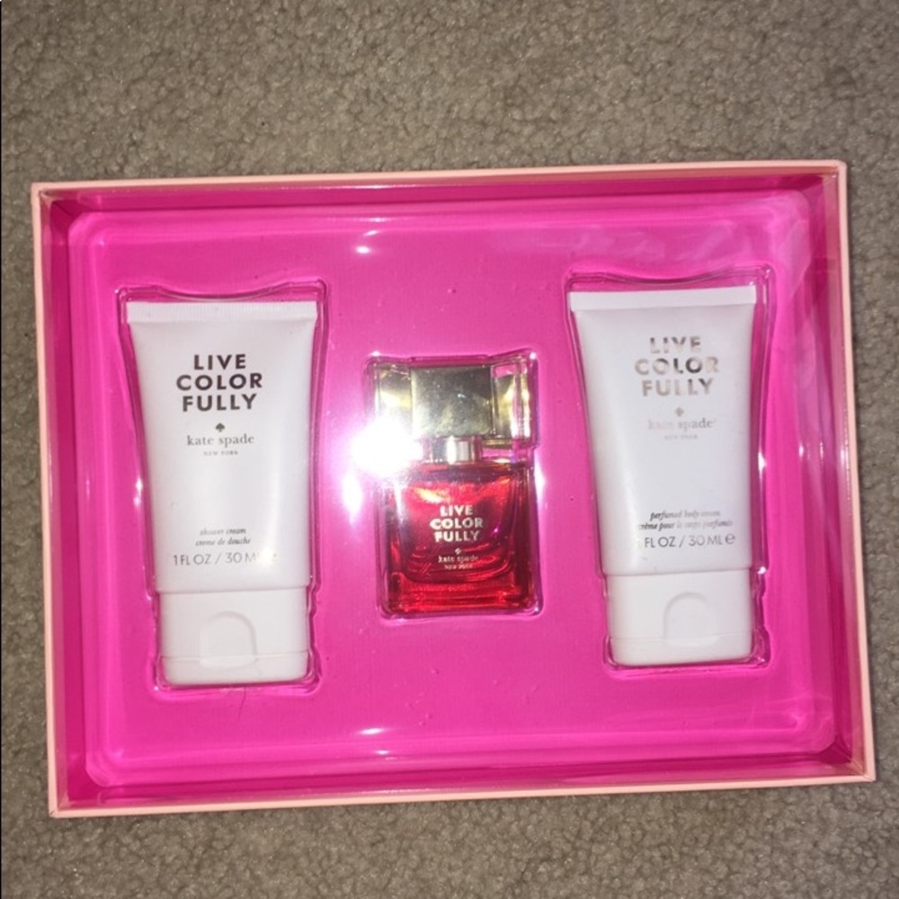 Kate spade perfume set