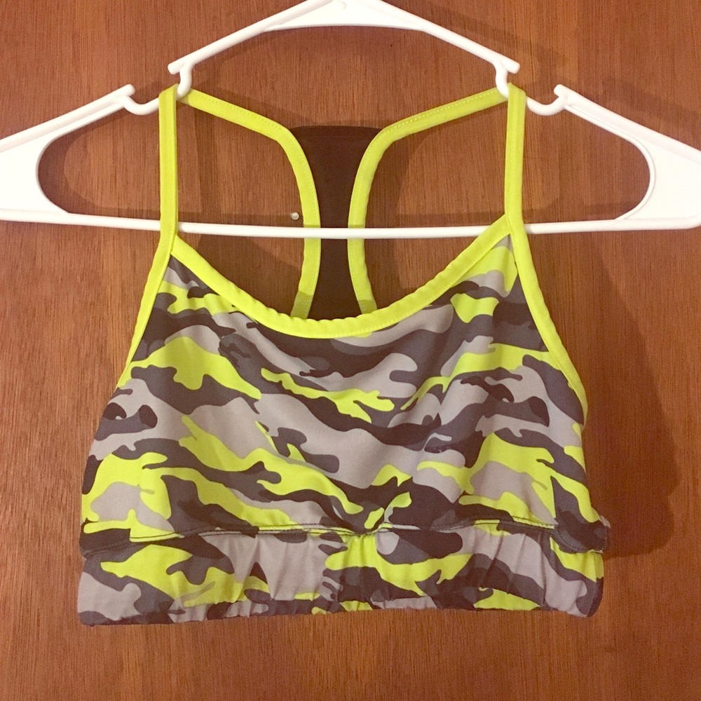 Used Sports Bra Camo