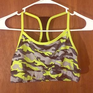 Used Sports Bra Camo