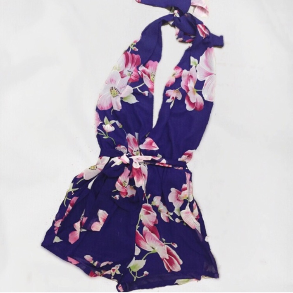 Cherry Blossom Romper