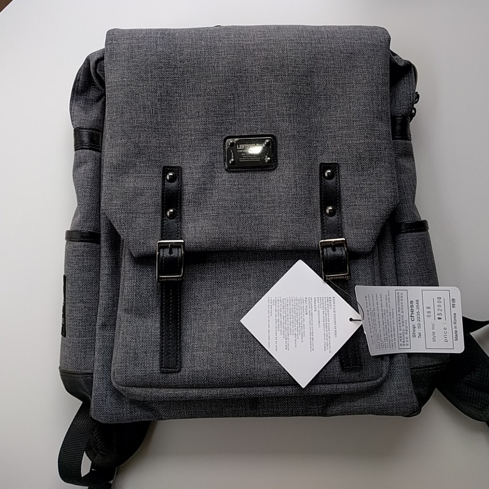 Leftfield Gray Laptop Bookbag