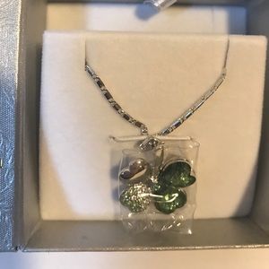 Four Leaf Clover Heart Shaped