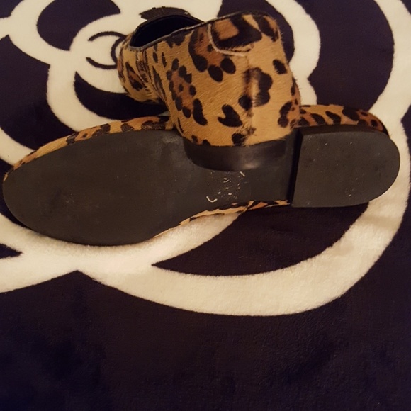 Steve Madden ,cow fur,cheetah print and tassels - Picture 3 of 4