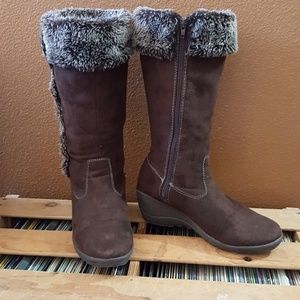 Faded Glory zip casual boots