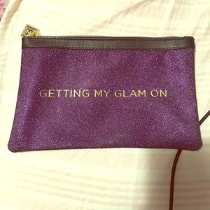 Getting my glam on makeup bag