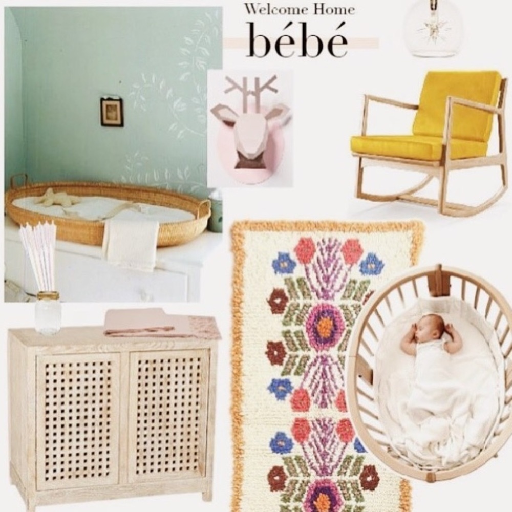 ONLY 1 LEFT - Teal Wool Runner Rug