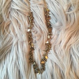 Gold dangling choker